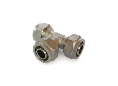 PEX T-Kus šrubovací 16x16x16x2.0 rozob.
