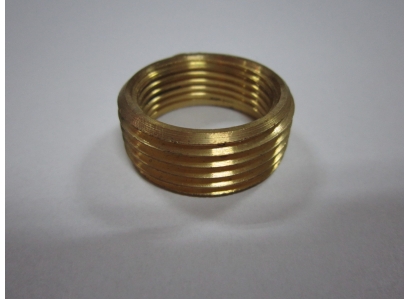 Mosadzný redukovaný krúžok 1"x3/4"
