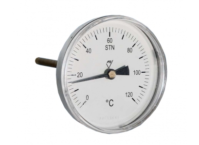 Teplomer 1/2"   l=100mm 120°C pr.100mm