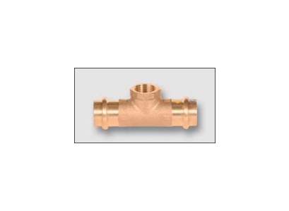 CU T-kus 28x3/4" ZD meď LISOVACI RZ 8130 VODA