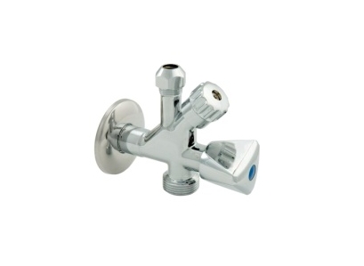 Práčkový KOMBI ventil 3-cestny 1/2"x3/8"x3/4"