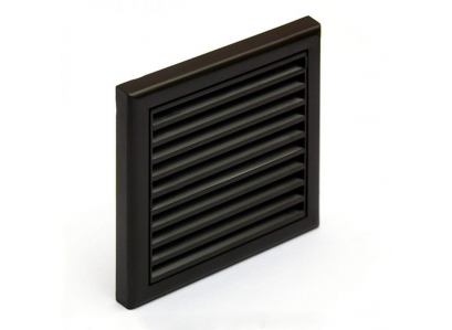 Mriežka bez nást.ČIERNA 154x154 MV 100 S