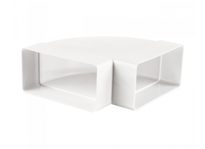 Kol.ploché 90° plast 60x204mm HORIZONTAL