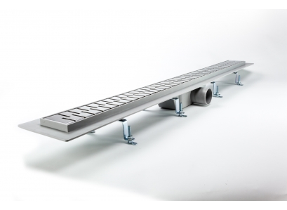 STYRON spr.žľab+rošt 70cm nerez MEDIUM