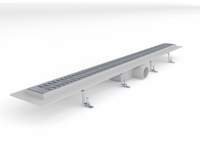 STYRON spr.žľab+rošt 70cm nerez HARMONY